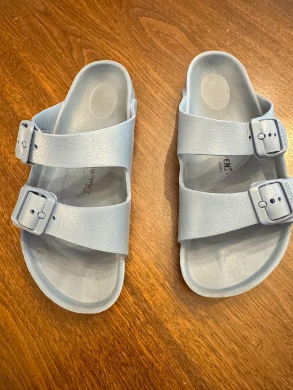Birkenstock Kids Arizona EVA Sandals Black Slip-On Size 33 EU (2 US) Waterproof - Picture 1 of 6